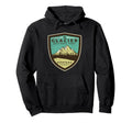 Glacier National Park Montana Mountains Hoodie - Novelty Apparel Men Women - T-Shirt, Sweatshirt, Hoodie