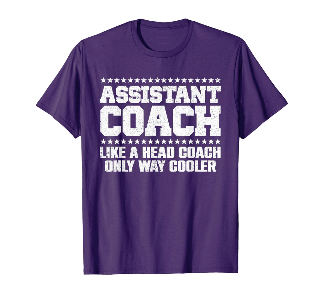 Assistant Coach Tennis Softball T-Shirt - Fun Novelty Design for Adults - T-Shirt, Sweatshirt, Hoodie