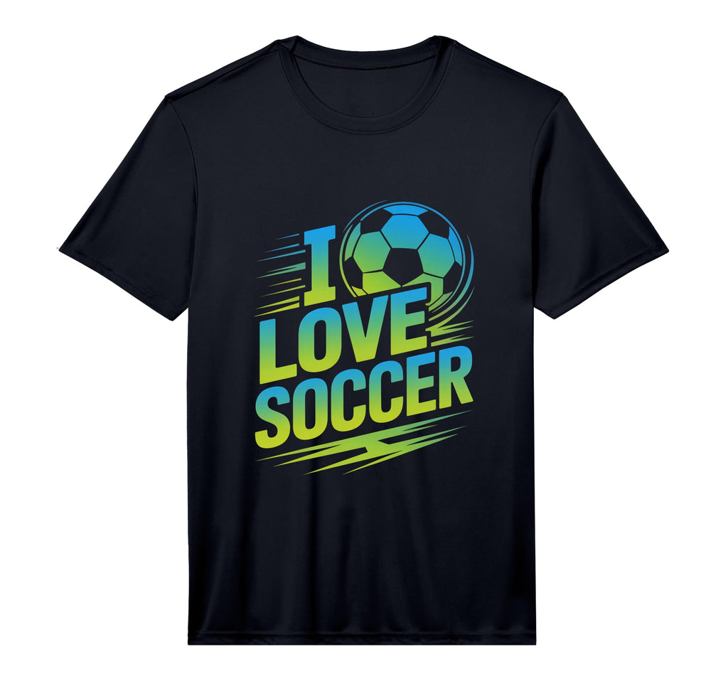 Mens I Love Soccer Passionate Football T-Shirt - Trendy Graphic Men Women - T-Shirt, Sweatshirt, Hoodie
