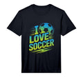 Mens I Love Soccer Passionate Football T-Shirt - Trendy Graphic Men Women - T-Shirt, Sweatshirt, Hoodie