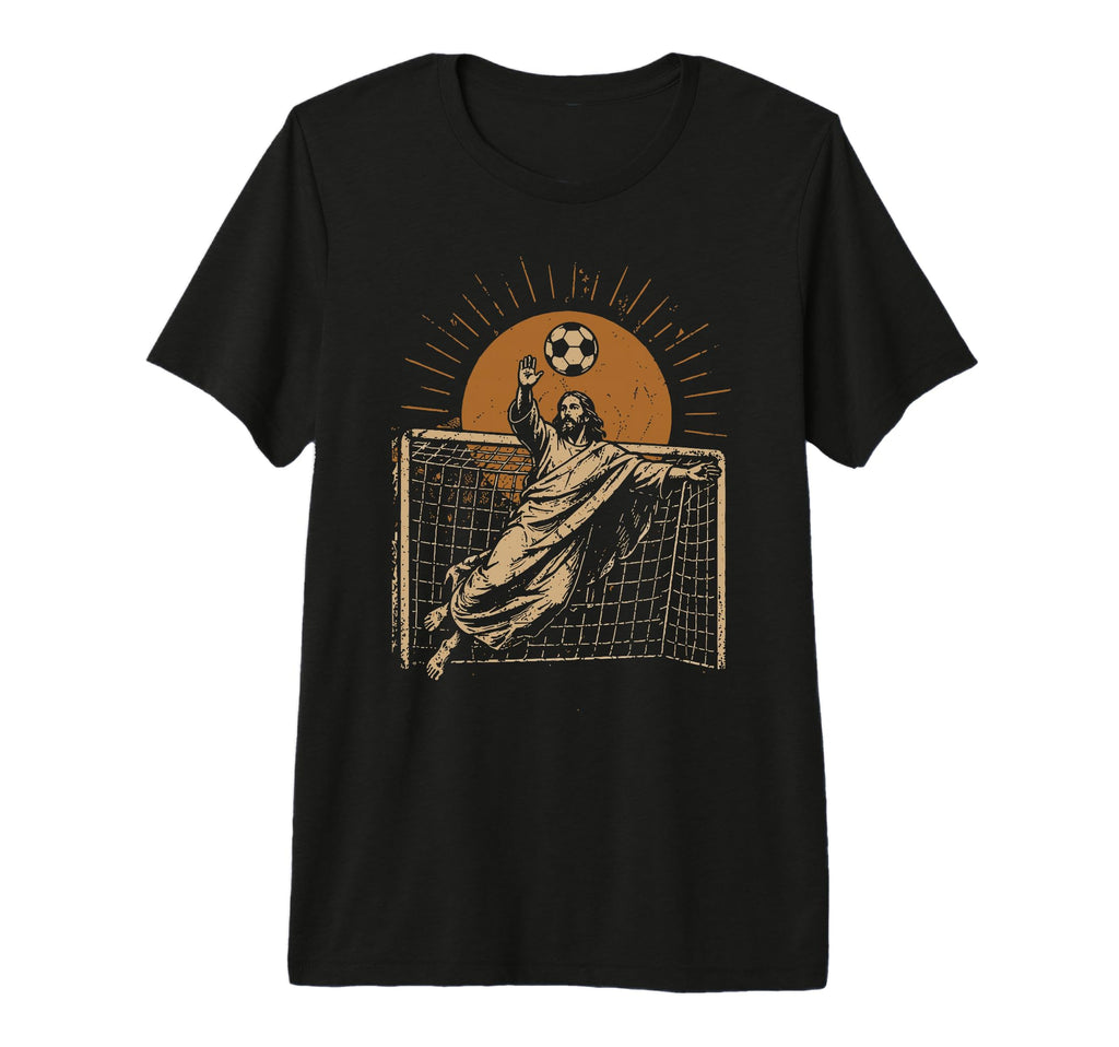 Jesus Soccer Goalkeeper Football T-Shirt - Streetwear Style for Adults - T-Shirt, Sweatshirt, Hoodie
