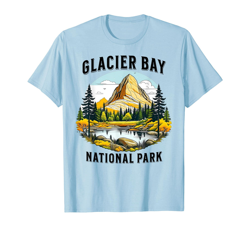 Glacier Bay National Park Alaska Usa Hoodie - Custom Art Print Unisex - T-Shirt, Sweatshirt, Hoodie
