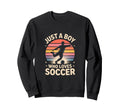 Just Who Loves Soccer Soccer Player Sweatshirt - Novelty Apparel for Adults - T-Shirt, Sweatshirt, Hoodie