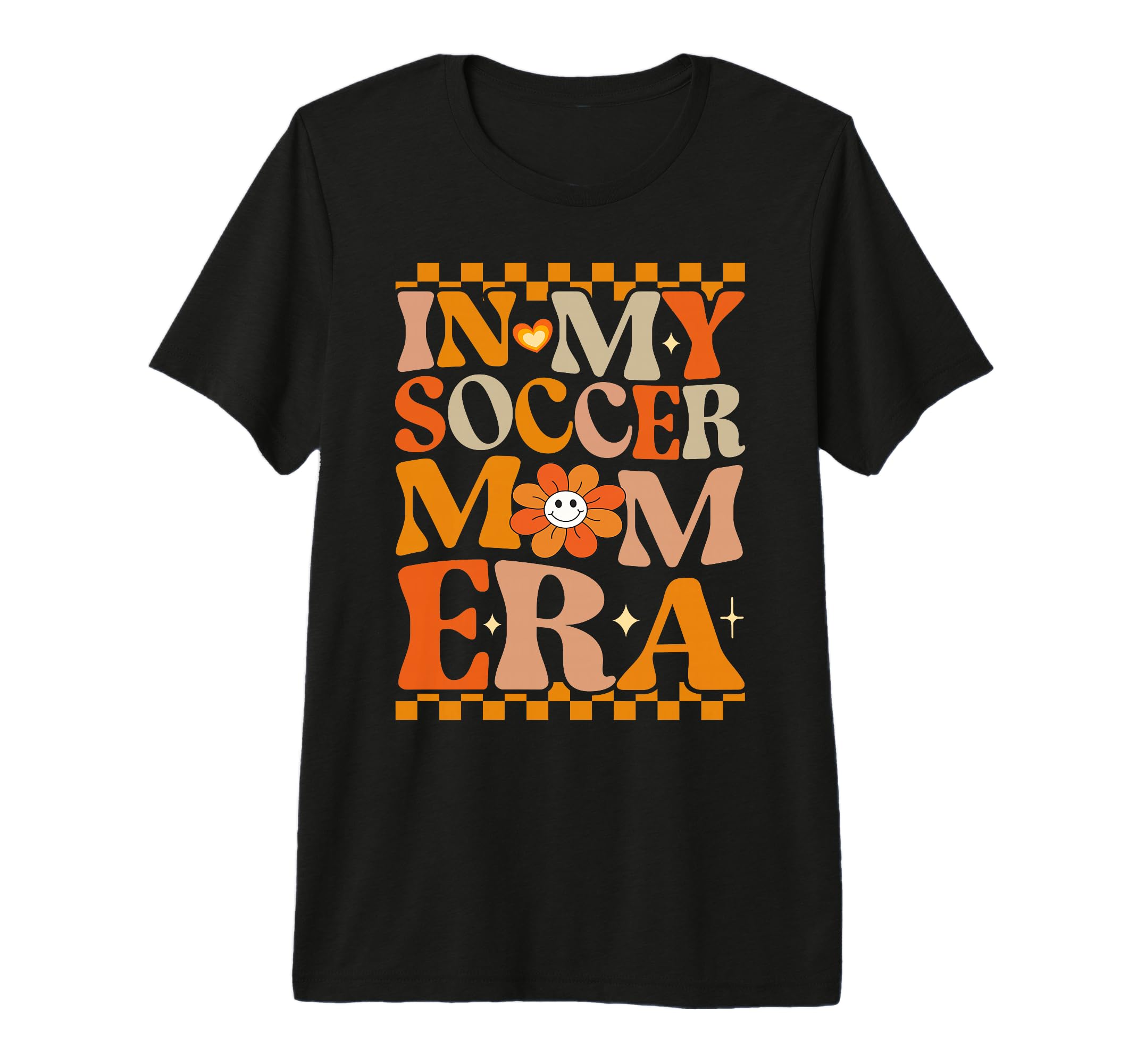 My Soccer Mom Era Groovy Hippie T-Shirt - Fun Novelty Design for Adults - T-Shirt, Sweatshirt, Hoodie