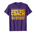 Assistant Coach Tennis Softball Coaches T-Shirt - Trendy Graphic Men Women - T-Shirt, Sweatshirt, Hoodie