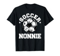 Soccer Nonnie Soccer Ball Distressed T-Shirt - Custom Art Print for Adults - T-Shirt, Sweatshirt, Hoodie