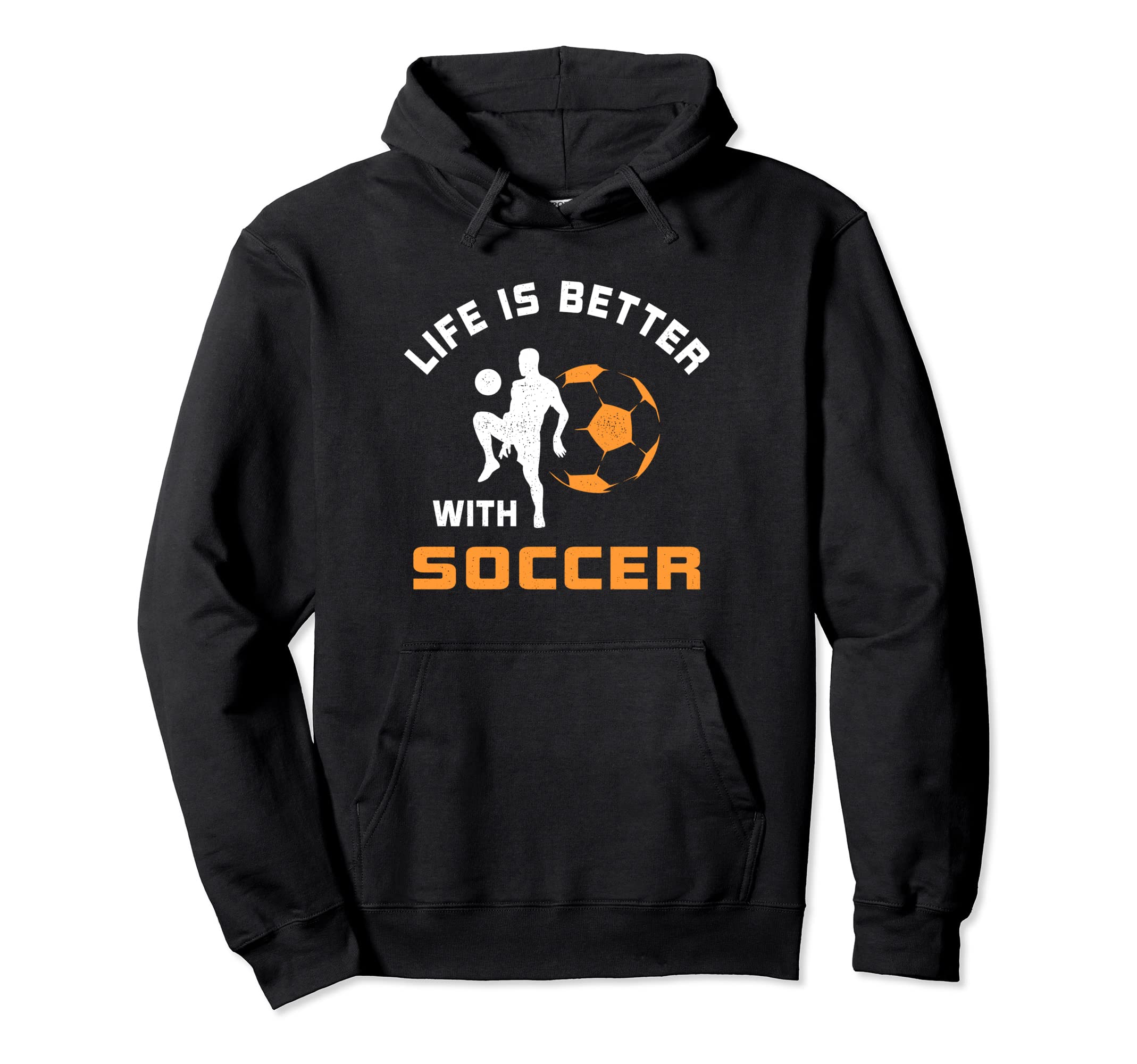 Life Is Better Soccer Next Game Day Hoodie - Trendy Graphic Men Women - T-Shirt, Sweatshirt, Hoodie