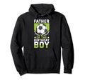 Father Birthday Soccer Player Bday Team Hoodie - Graphic Print Men Women - T-Shirt, Sweatshirt, Hoodie