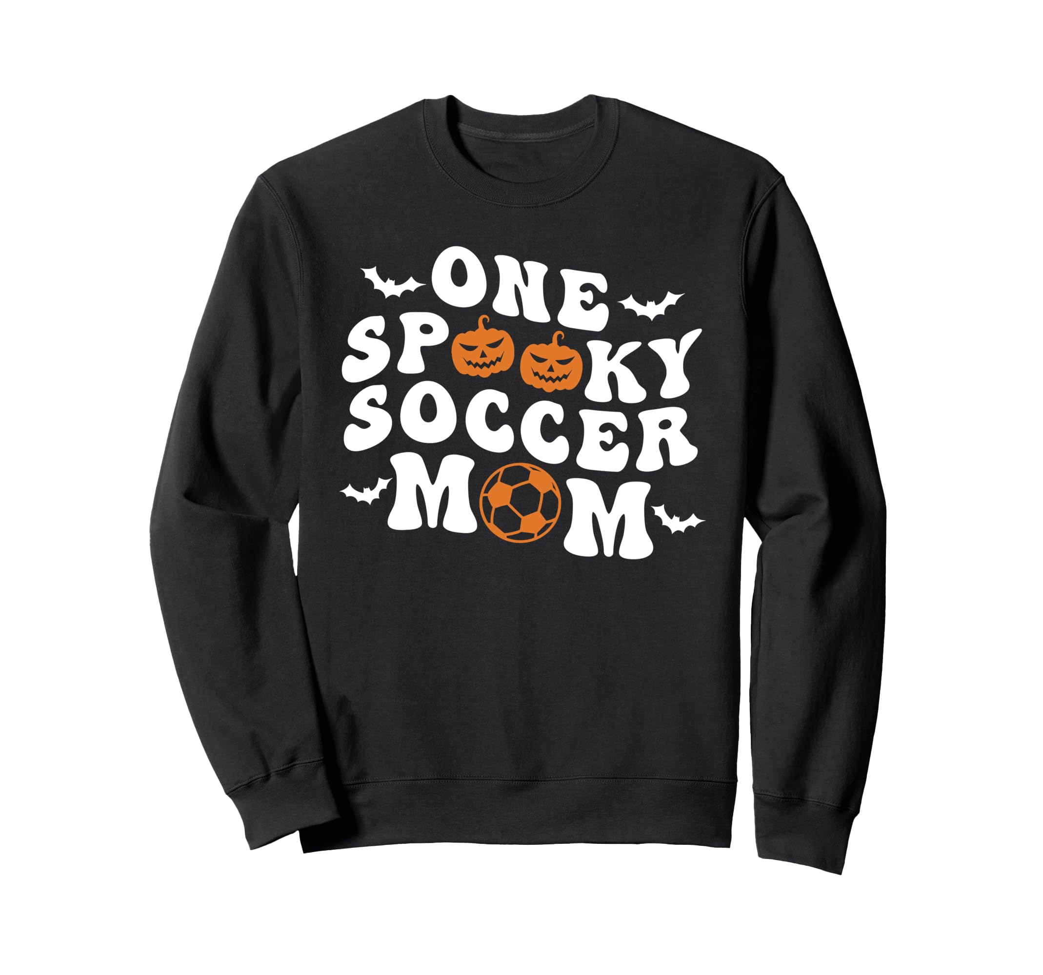 One Spooky Soccer Mom Halloween Sweatshirt - Fun Novelty Design Unisex - T-Shirt, Sweatshirt, Hoodie