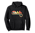 Rollerskates Sunset Rainbow Hoodie - Unique Graphic for Adults - T-Shirt, Sweatshirt, Hoodie