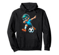 Funny Dabbing Dab Soccer Player Hoodie - Casual Everyday Wear for Adults - T-Shirt, Sweatshirt, Hoodie
