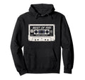 Mixtape Birthday Best 1981 Cassette Hoodie - Aesthetic Graphic Men Women - T-Shirt, Sweatshirt, Hoodie