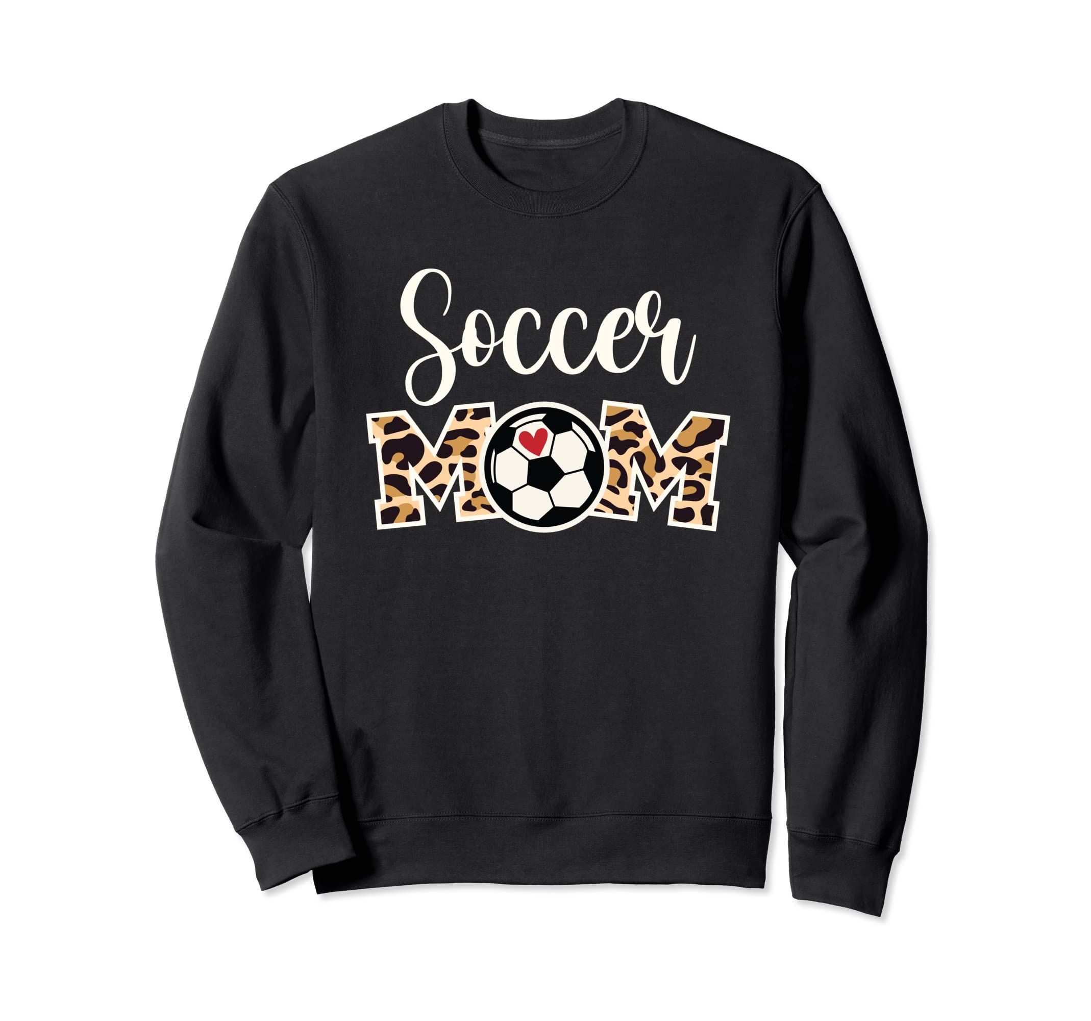 Trendy Soccer Mom Sweatshirt - Casual Everyday Wear Men Women - T-Shirt, Sweatshirt, Hoodie
