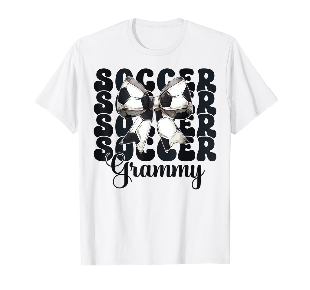 Soccer Grammy Soccer Grandma Coquette T-Shirt - Novelty Apparel Men Women - T-Shirt, Sweatshirt, Hoodie
