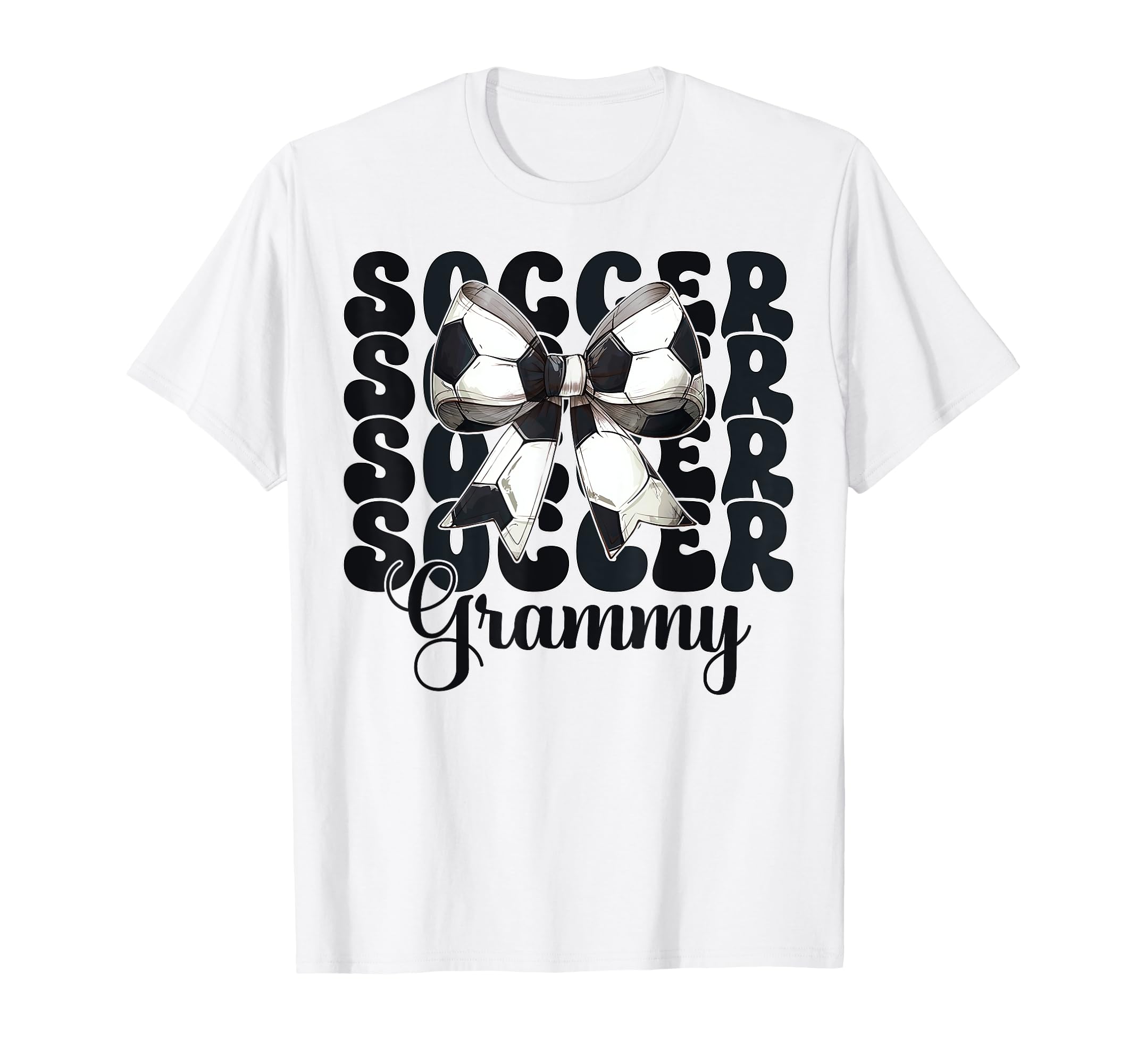 Soccer Grammy Soccer Grandma Coquette T-Shirt - Novelty Apparel Men Women - T-Shirt, Sweatshirt, Hoodie