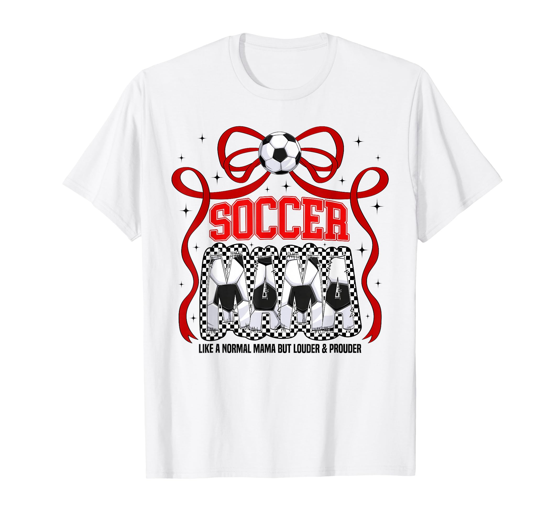 Soccer Mama Mom Coquette Soccer Lovers T-Shirt - Trendy Graphic for Adults - T-Shirt, Sweatshirt, Hoodie