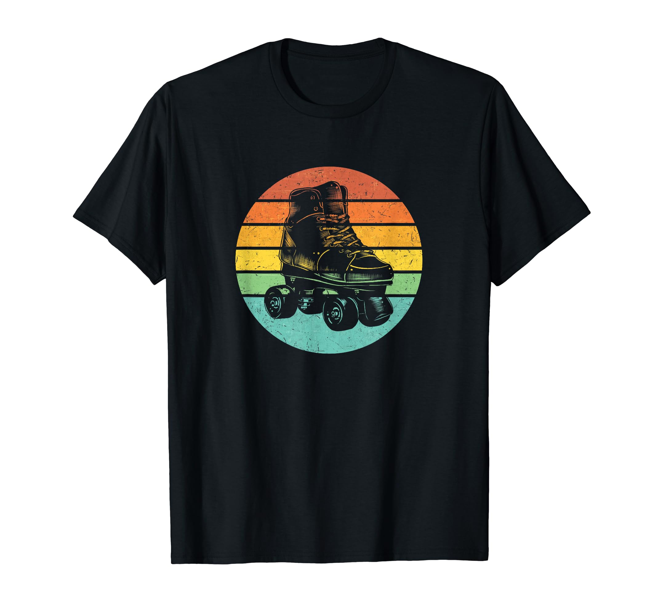 Roller Skate 70S And 80S Skating T-Shirt - Minimalist Print for Adults - T-Shirt, Sweatshirt, Hoodie