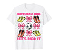 Birthday Lets Kick It Soccer Mom Mama T-Shirt - Streetwear Style Unisex - T-Shirt, Sweatshirt, Hoodie