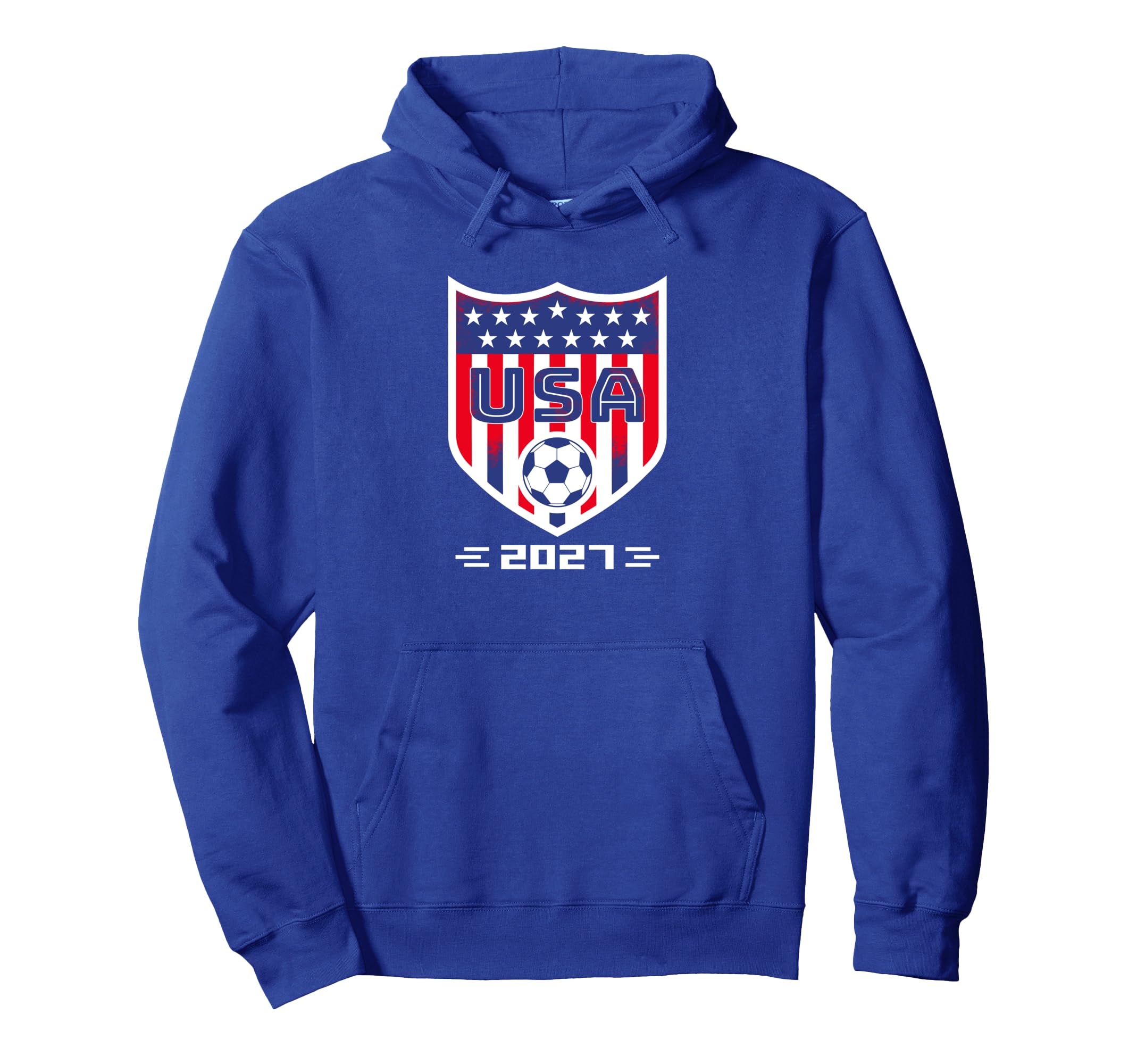American Flag Soccer Team Soccer 2027 Hoodie - Novelty Apparel Unisex - T-Shirt, Sweatshirt, Hoodie