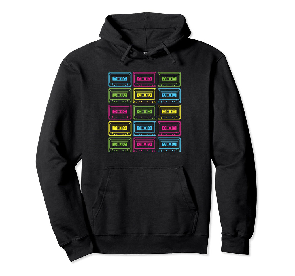 80S 90S Cassette Tape 1980S 1990S Hoodie - Custom Art Print Men Women - T-Shirt, Sweatshirt, Hoodie