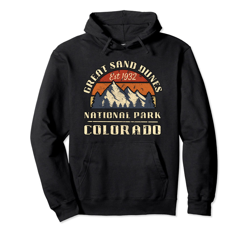Great Sand Dunes Colorado Nature Hoodie - Aesthetic Graphic for Adults - T-Shirt, Sweatshirt, Hoodie