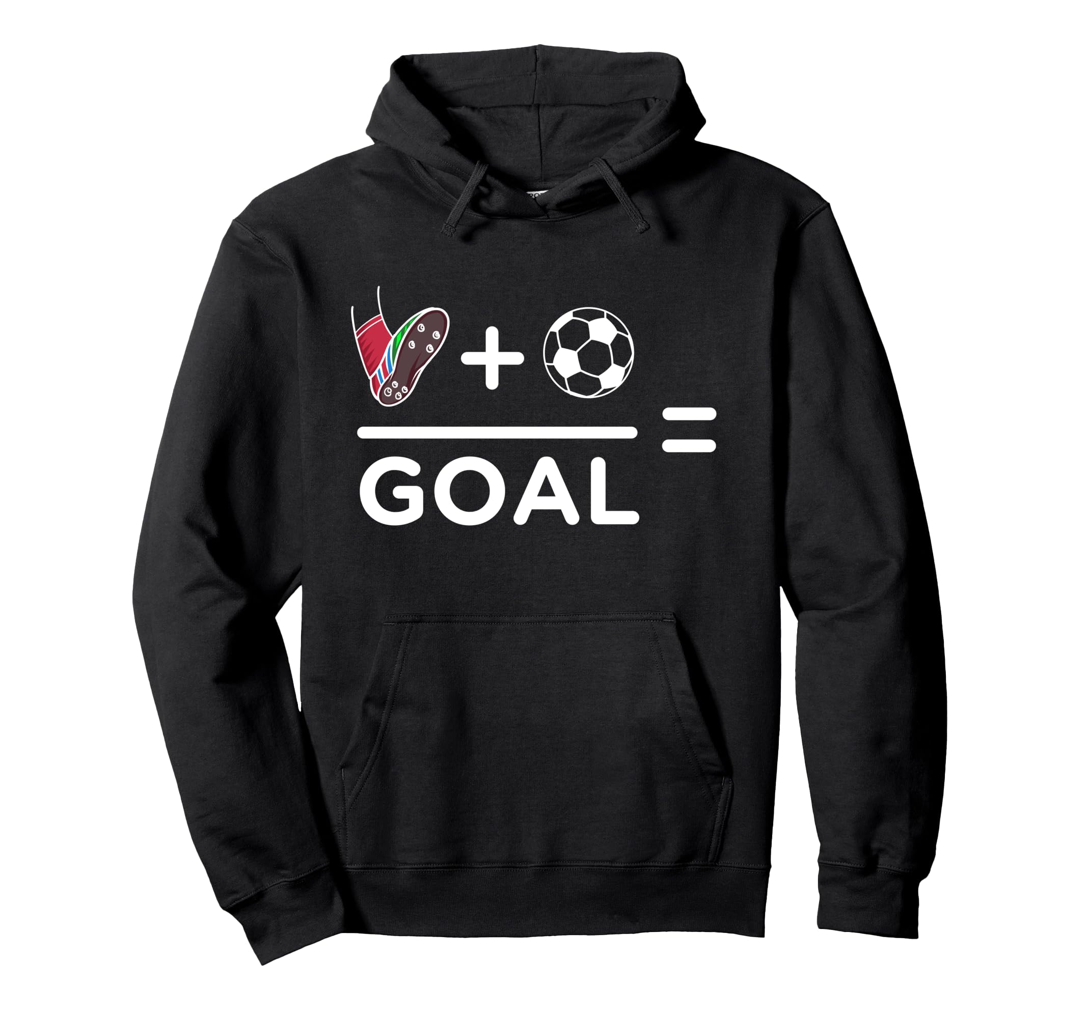 Funny Soccer Player Math Goal Lover Hoodie - Streetwear Style for Adults - T-Shirt, Sweatshirt, Hoodie