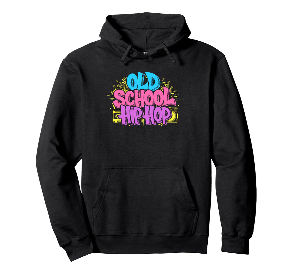 Old School Hip Hop 80S 90S Graffiti Hoodie - Aesthetic Graphic Men Women - T-Shirt, Sweatshirt, Hoodie