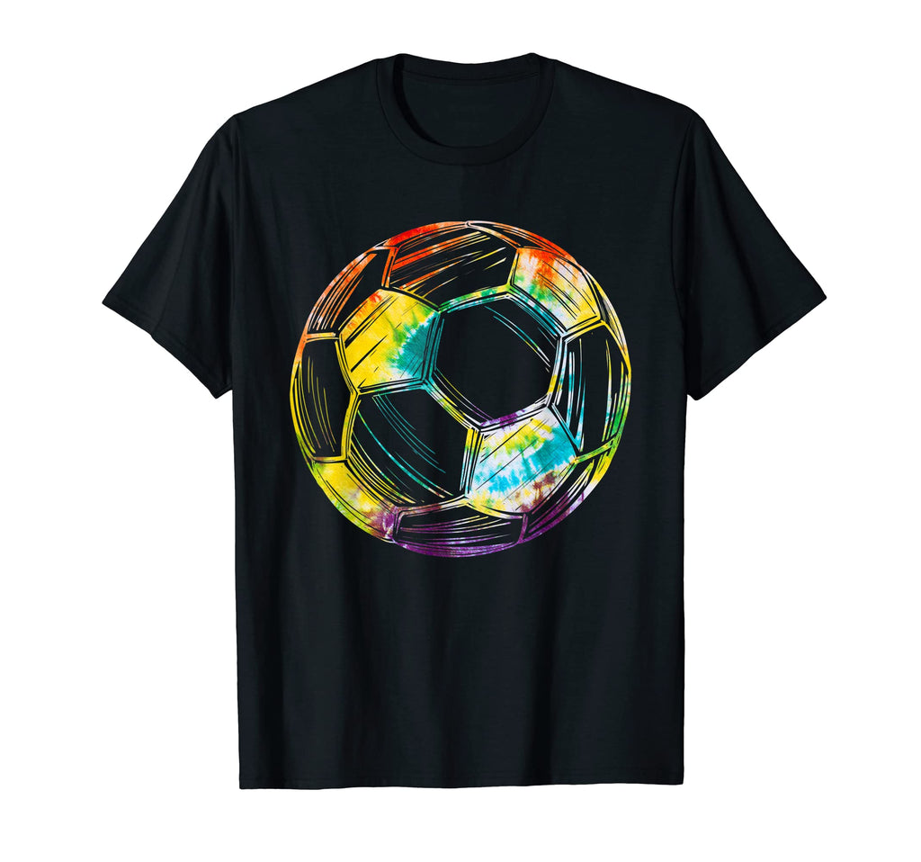 Soccer Game Day Tie Dye Soccer Ball T-Shirt - Graphic Print for Adults - T-Shirt, Sweatshirt, Hoodie
