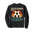 Soccer Grandpa Definition Soccer Sweatshirt - Aesthetic Graphic Unisex - T-Shirt, Sweatshirt, Hoodie