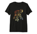 Roller Skater Tri Blend T-Shirt - Custom Art Print for Adults - T-Shirt, Sweatshirt, Hoodie