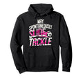 May Spontaneously Slide Tackle Soccer Hoodie - Minimalist Print Men Women - T-Shirt, Sweatshirt, Hoodie
