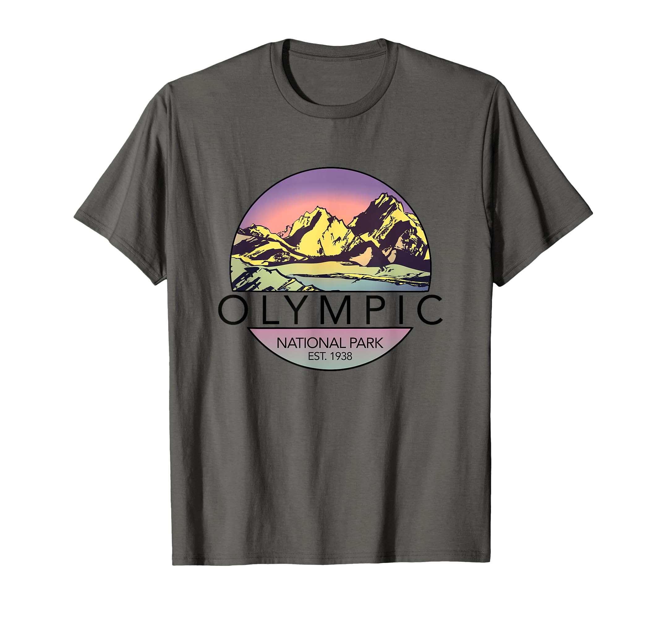 Olympic National Park T-Shirt - Trendy Graphic for Adults - T-Shirt, Sweatshirt, Hoodie