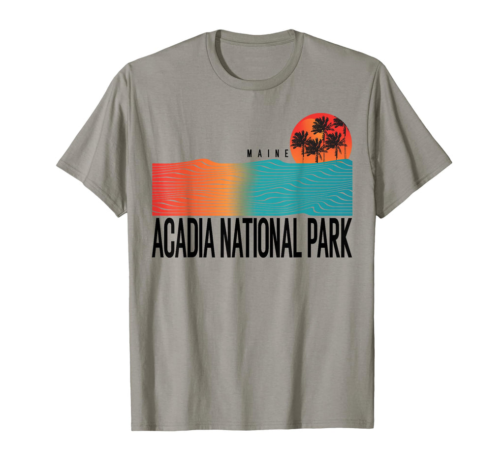 Acadia National Park Maine Surfing T-Shirt - Novelty Apparel Men Women - T-Shirt, Sweatshirt, Hoodie