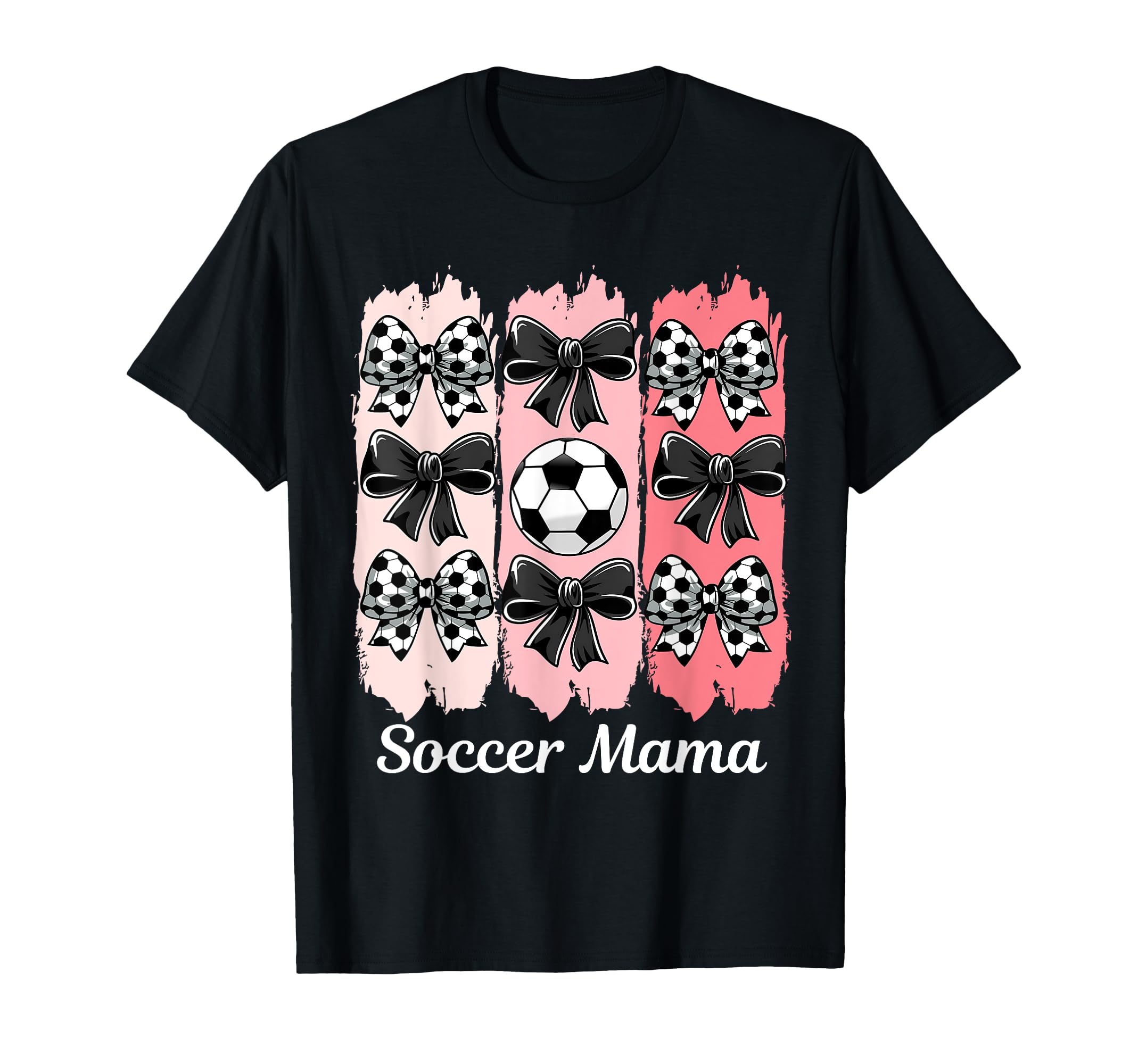 Soccer Mama Coquette Bow Soccer Mom T-Shirt - Unique Graphic Men Women - T-Shirt, Sweatshirt, Hoodie