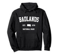 Badlands National Park Hiking South Hoodie - Aesthetic Graphic for Adults - T-Shirt, Sweatshirt, Hoodie