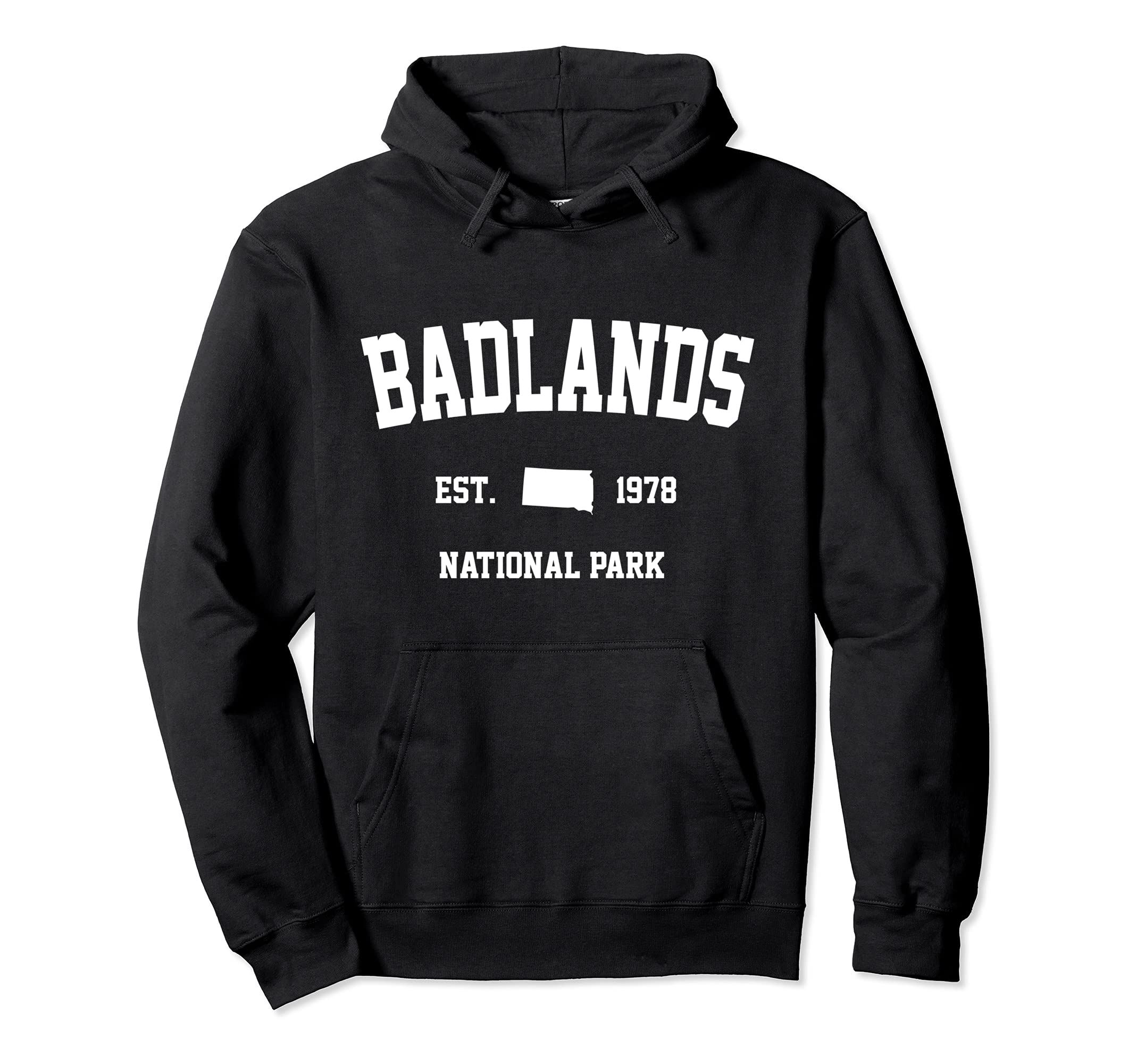 Badlands National Park Hiking South Hoodie - Aesthetic Graphic for Adults - T-Shirt, Sweatshirt, Hoodie