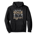 My Favorite Goalie Calls Me Nagymama Hoodie - Graphic Print for Adults - T-Shirt, Sweatshirt, Hoodie