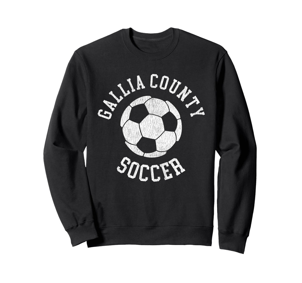 Gallia County Soccer Distressed 90S Sweatshirt - Streetwear Style Unisex - T-Shirt, Sweatshirt, Hoodie