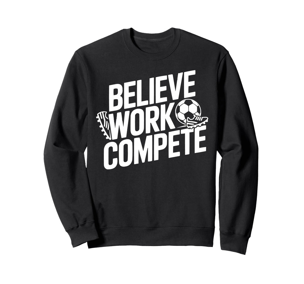 Christian Soccer Player Sweatshirt - Fun Novelty Design for Adults - T-Shirt, Sweatshirt, Hoodie