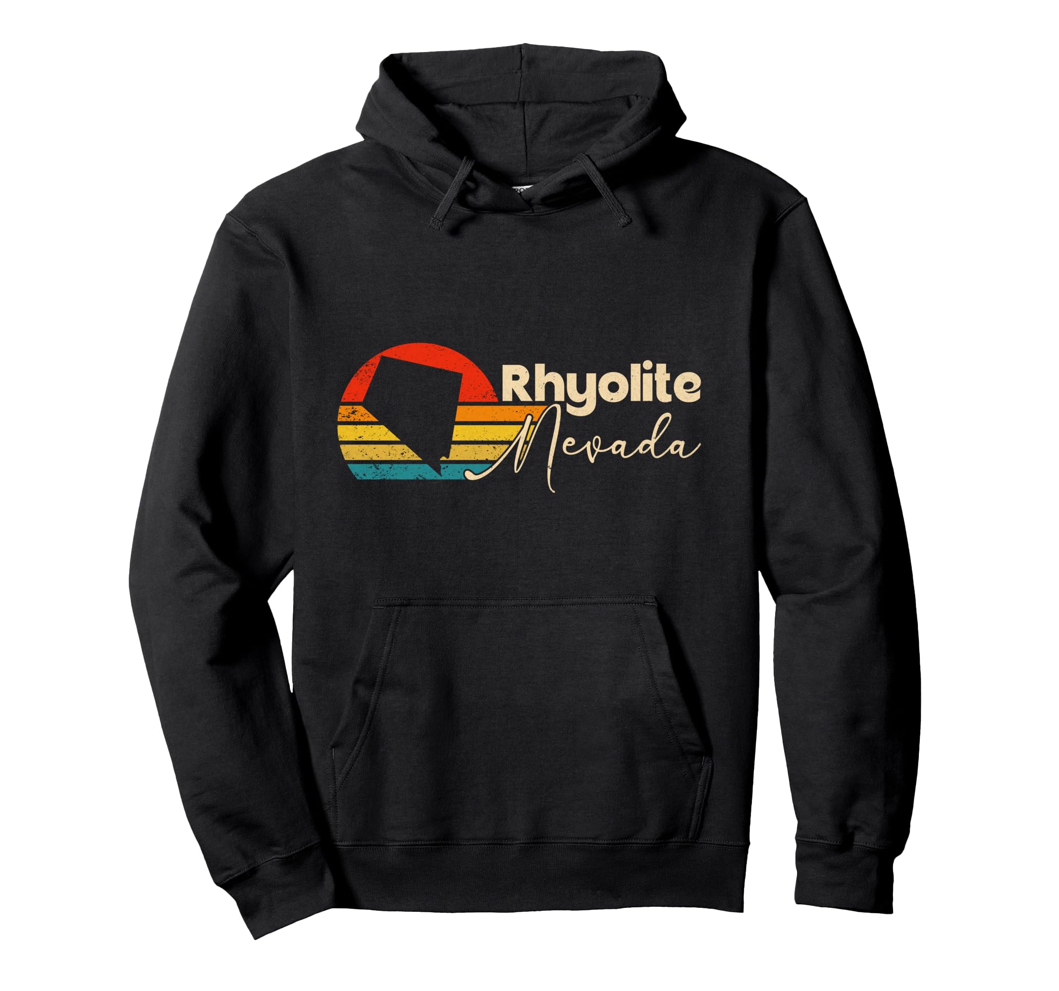 Death Valley Rhyolite Nevada Funny Hoodie - Minimalist Print for Adults - T-Shirt, Sweatshirt, Hoodie