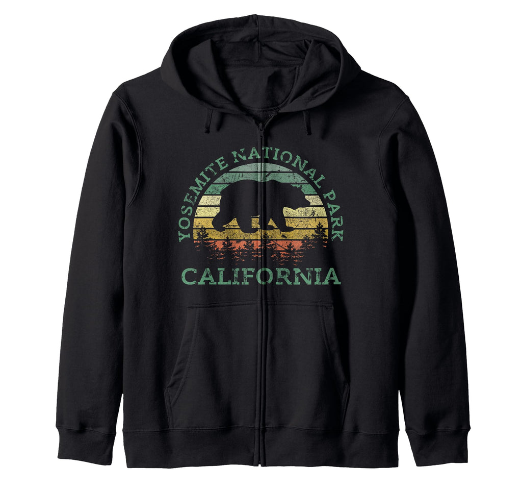 Yosemite National Park California Usa Hoodie - Aesthetic Graphic Unisex - T-Shirt, Sweatshirt, Hoodie