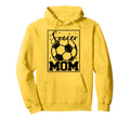 Soccer Mom Hoodie - Minimalist Print Men Women - T-Shirt, Sweatshirt, Hoodie