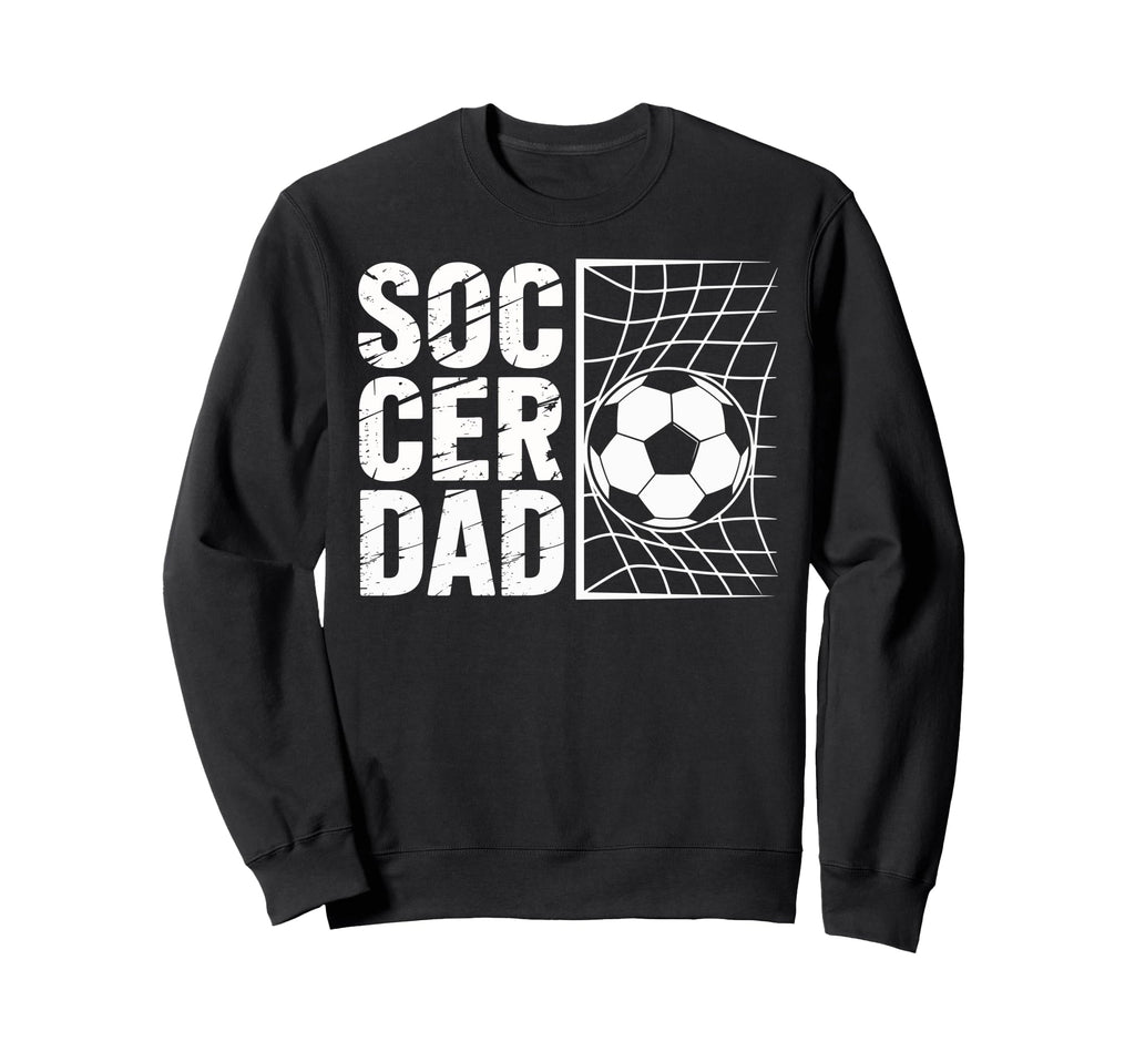 Soccer Dad Ball And Net Sport Sweatshirt - Aesthetic Graphic Unisex - T-Shirt, Sweatshirt, Hoodie