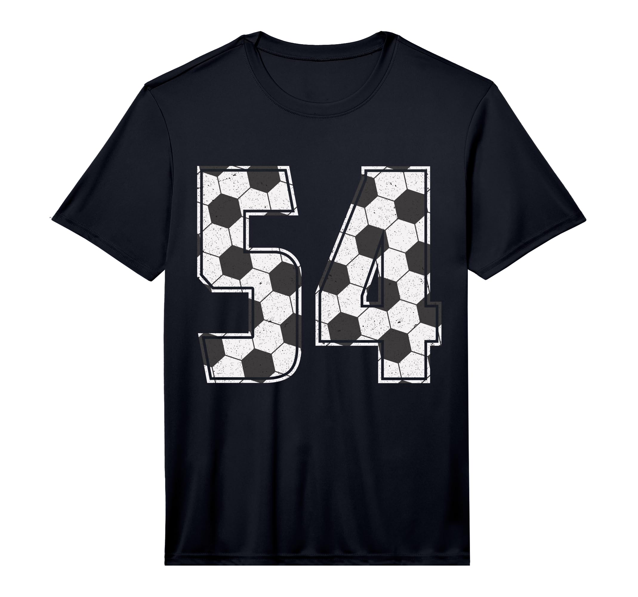 Soccer Player Number 54 Fifty Four T-Shirt - Minimalist Print for Adults - T-Shirt, Sweatshirt, Hoodie