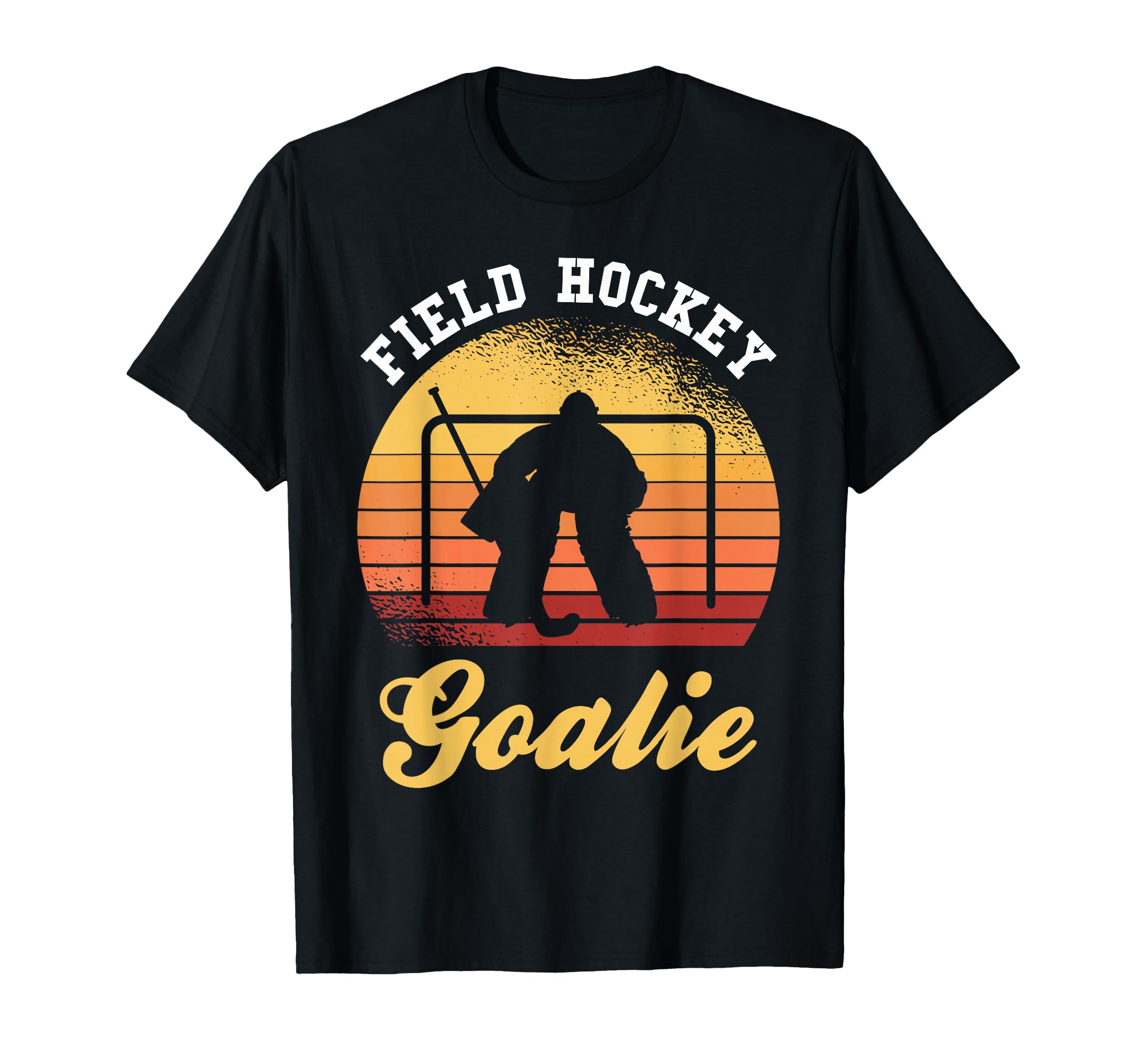 Field Hockey Goalie Hockey T-Shirt - Aesthetic Graphic for Adults - T-Shirt, Sweatshirt, Hoodie