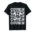 Coquette Soccer Cousin Matching Family Bow T-Shirt - Novelty Apparel Unisex - T-Shirt, Sweatshirt, Hoodie