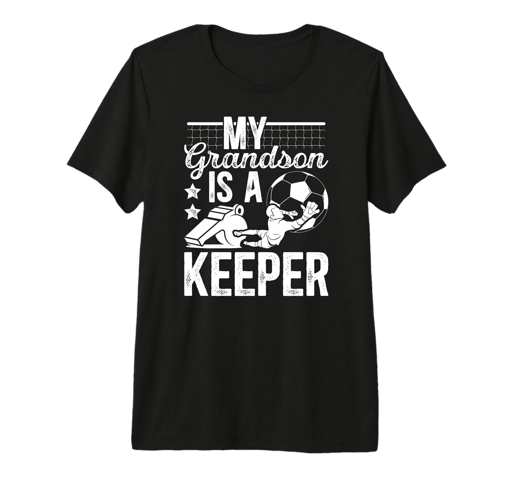 Mens Proud Soccer Keeper Pop Pop T-Shirt - Fun Novelty Design Unisex - T-Shirt, Sweatshirt, Hoodie
