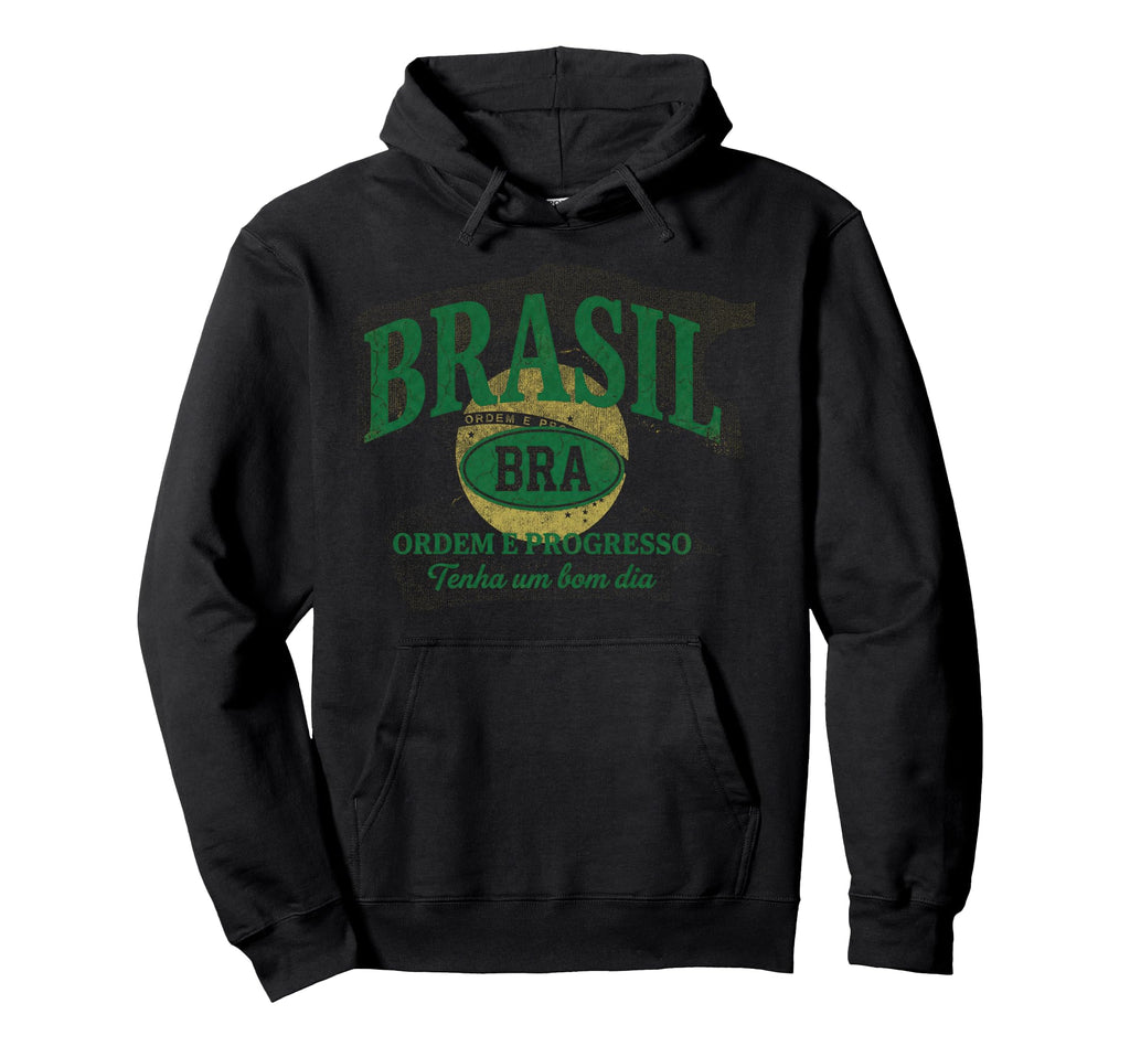 Brazil Gift Flag Brazilian Fan Samba Hoodie - Graphic Print for Adults - T-Shirt, Sweatshirt, Hoodie