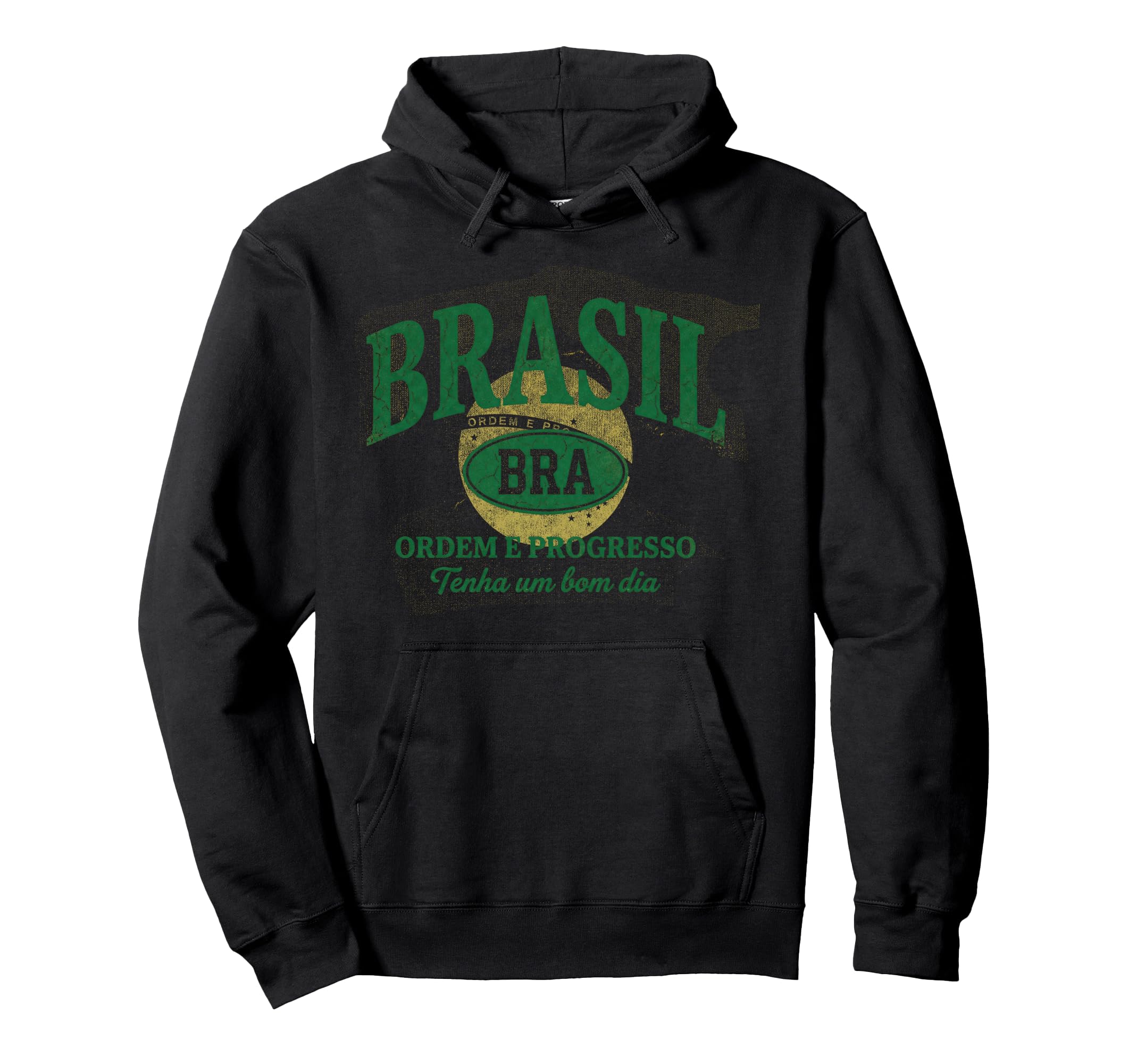 Brazil Gift Flag Brazilian Fan Samba Hoodie - Graphic Print for Adults - T-Shirt, Sweatshirt, Hoodie