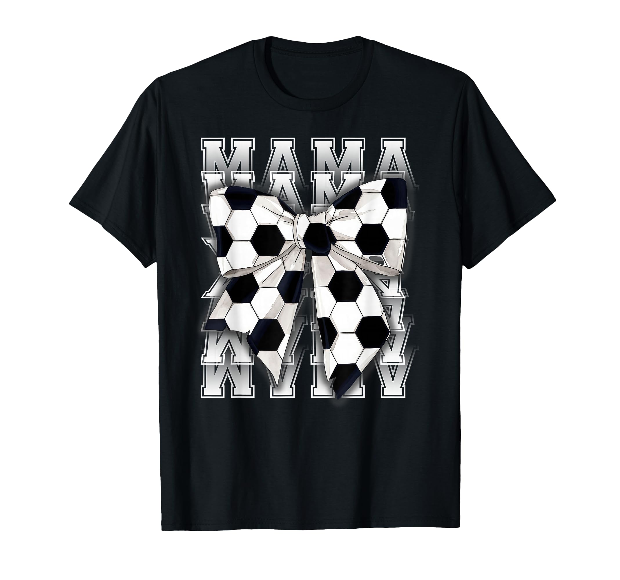 Mama Coquette Bow Womens Soccer Mom T-Shirt - Aesthetic Graphic for Adults - T-Shirt, Sweatshirt, Hoodie